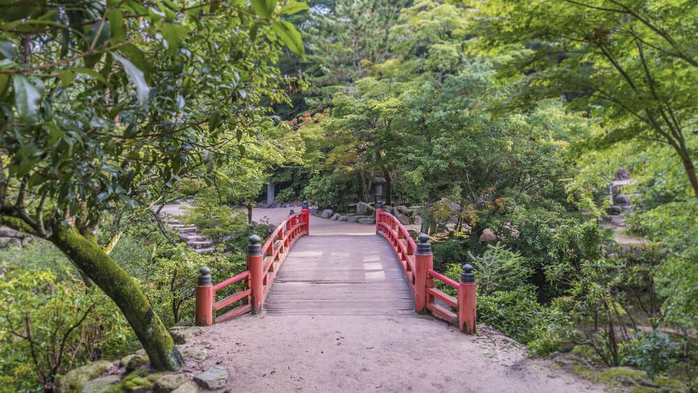 Miyajima Island - Entrance to Momijidani Park
