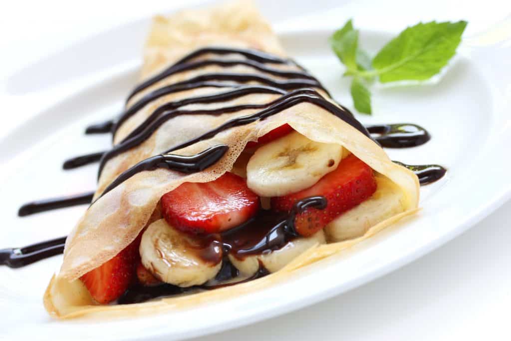 Japanese Food Crepes