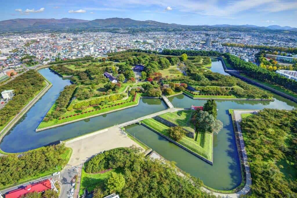 Top 10 Japanese Castles - Goryokaku Park