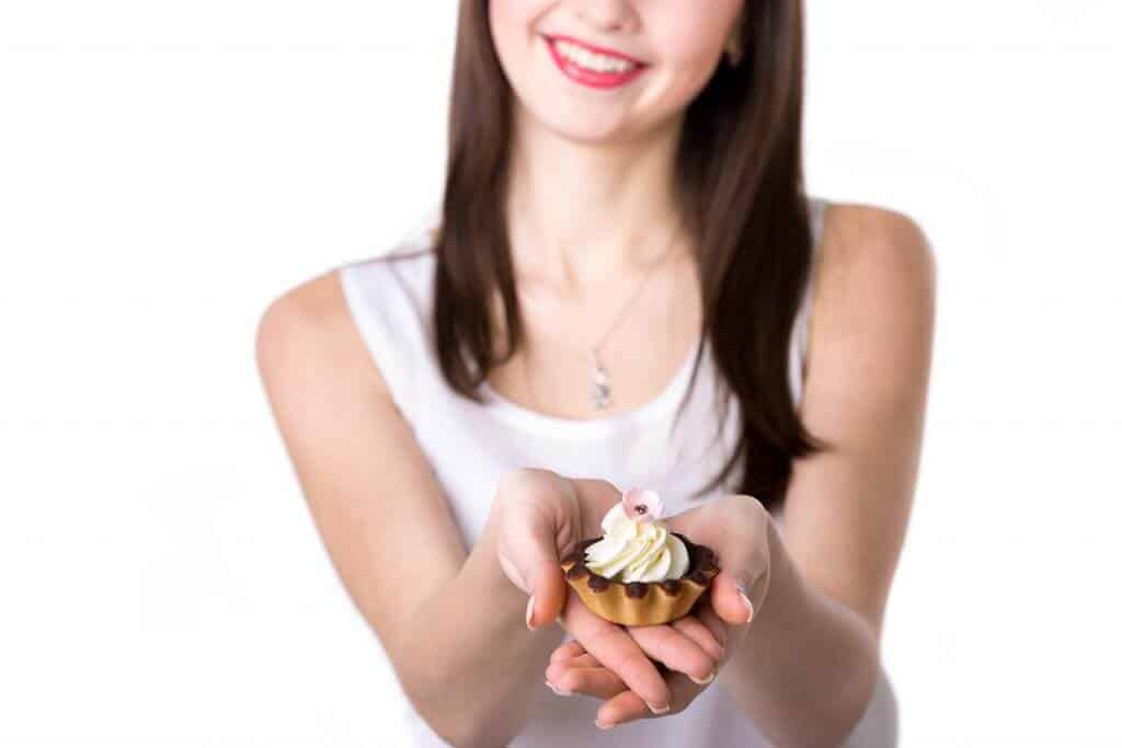 Valentine's Day and White Day in Japan - Women giving chocolates on Valentines Day