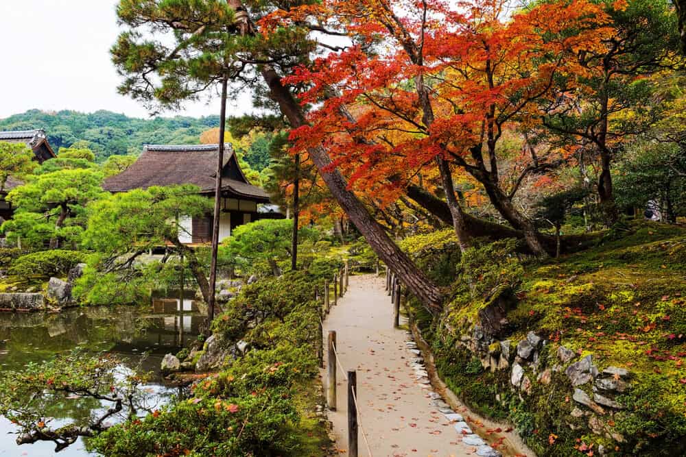 Ginkaku-ji The Silver Pavilion - Walking Path