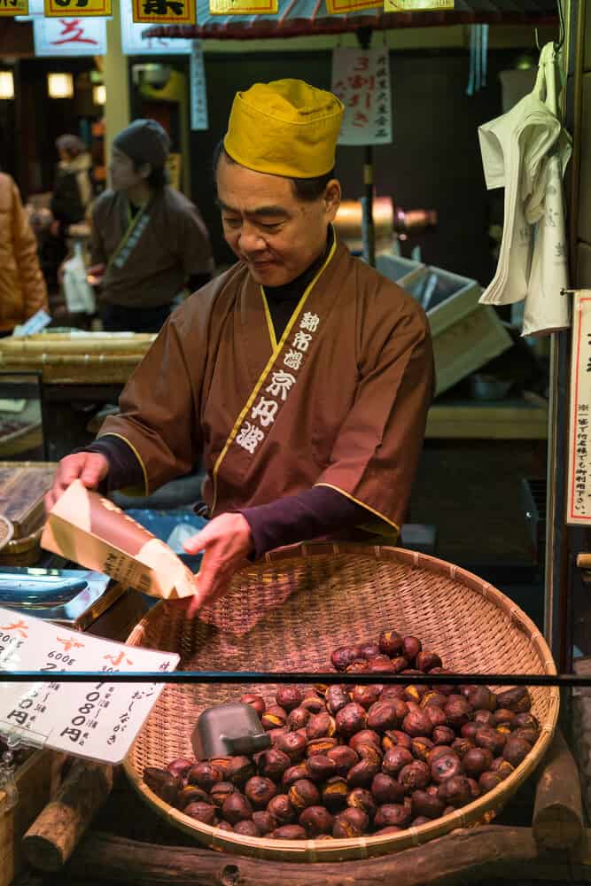Best Time to Visit Japan - Fall Chestnuts