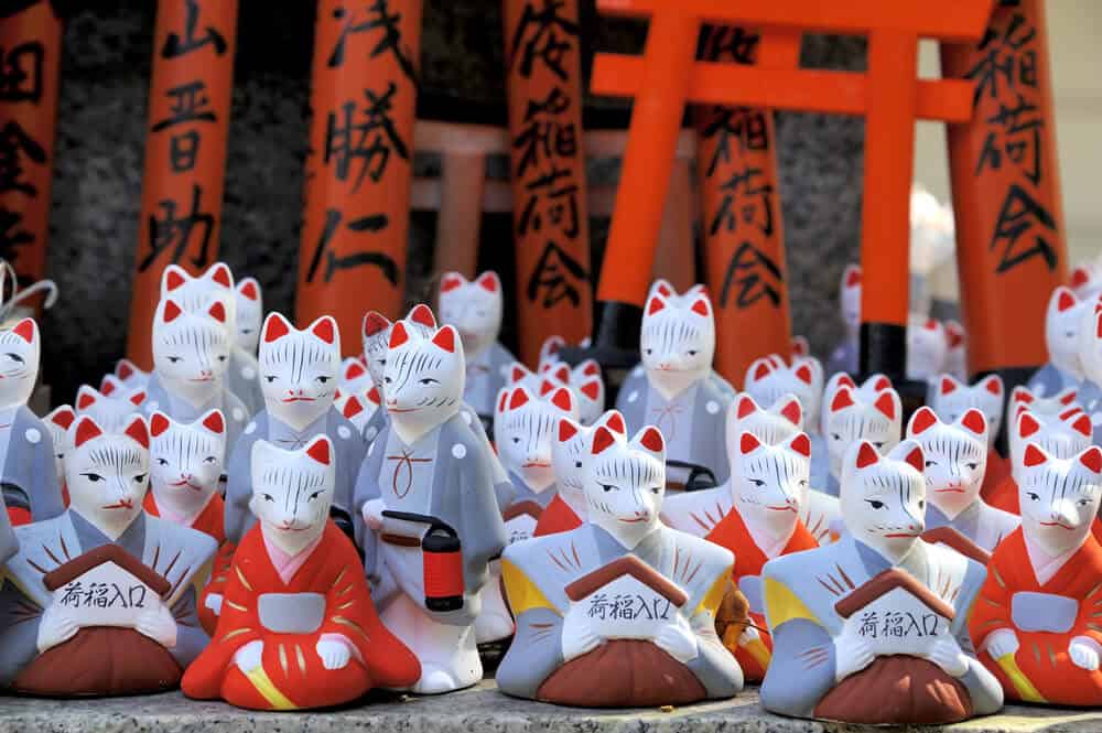 Fushimi Inari Shrine - Fox Dolls