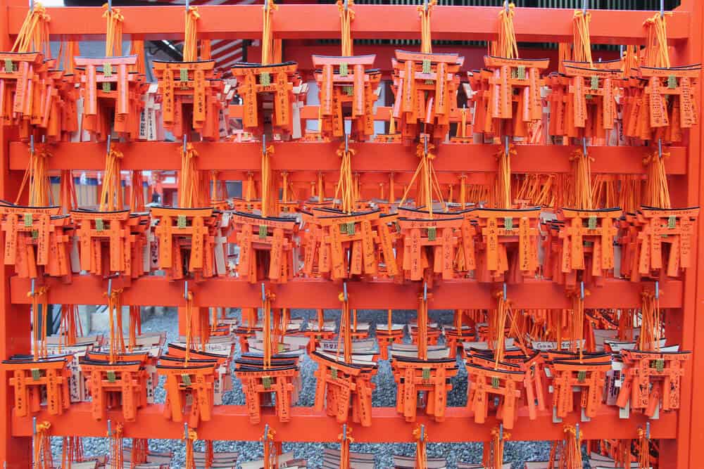 Fushimi Inari Shrine - Mini Wishing Torii Gates
