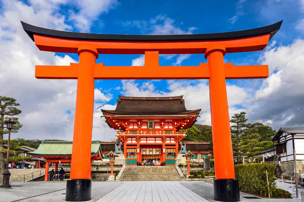 Fushimi Inari Shrine - Romon Gate