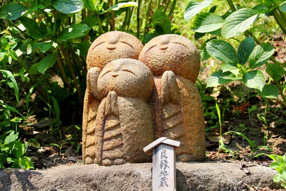 Hase-dera Temple - Jizo Statues Family