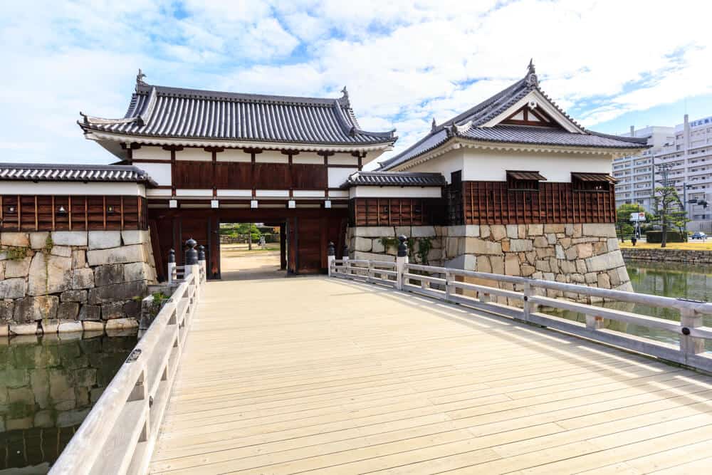 Hiroshima Castle - Gate