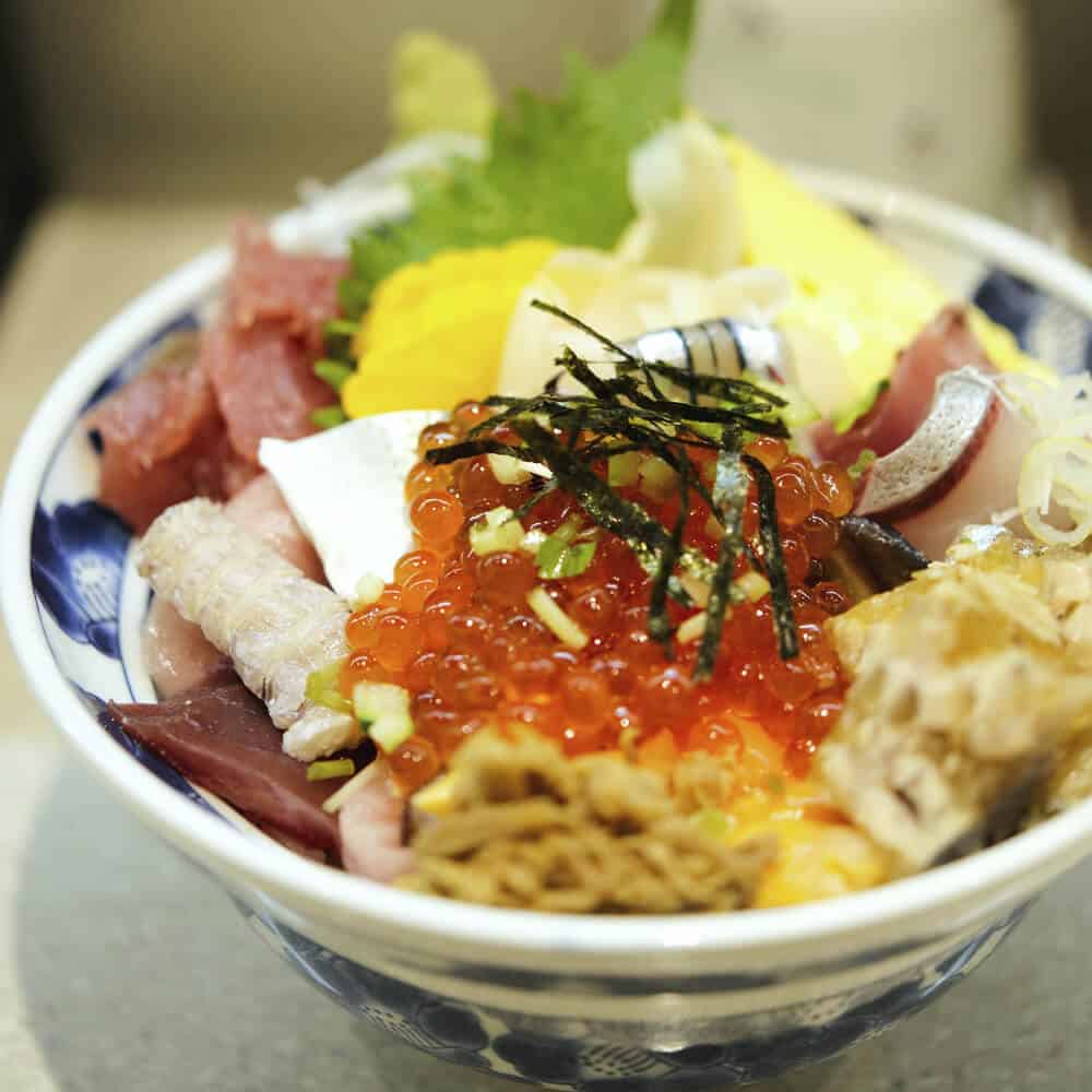 Tsukiji Fish Market - Seafood Bowl