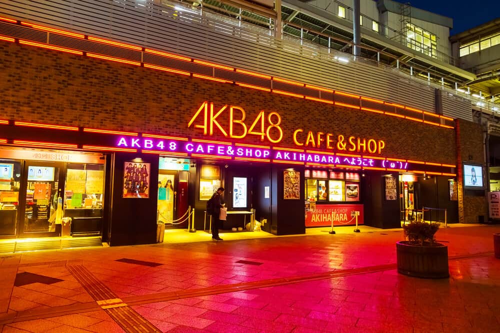 Akihabara - AKB48 Cafe