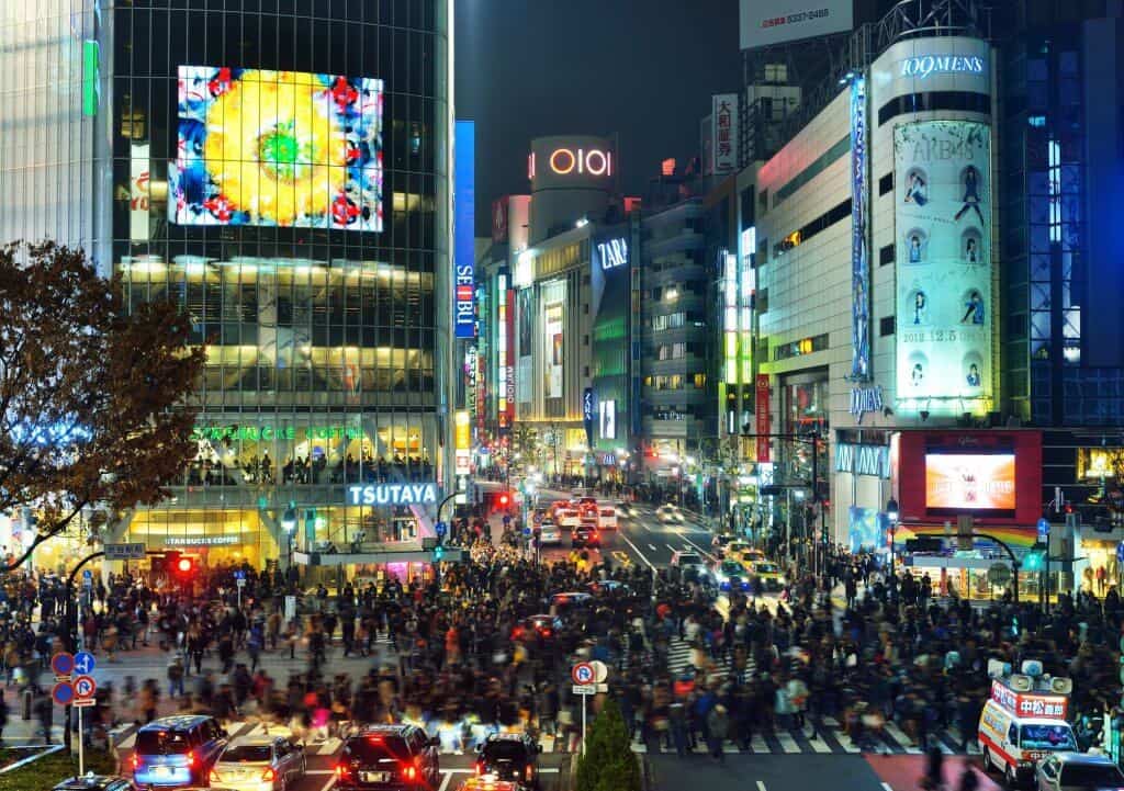 Free Things to do in Tokyo - Shibuya Crossing
