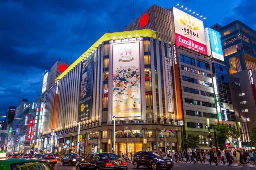 Mitsukoshi Department Store Ginza