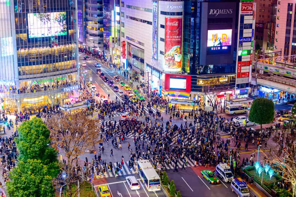 Shibuya Crossing People