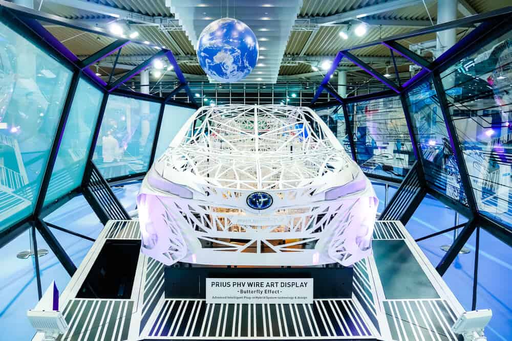 Tokyo Mega Web Car Exhibit