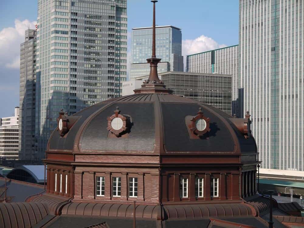 Tokyo Station Dome Outside