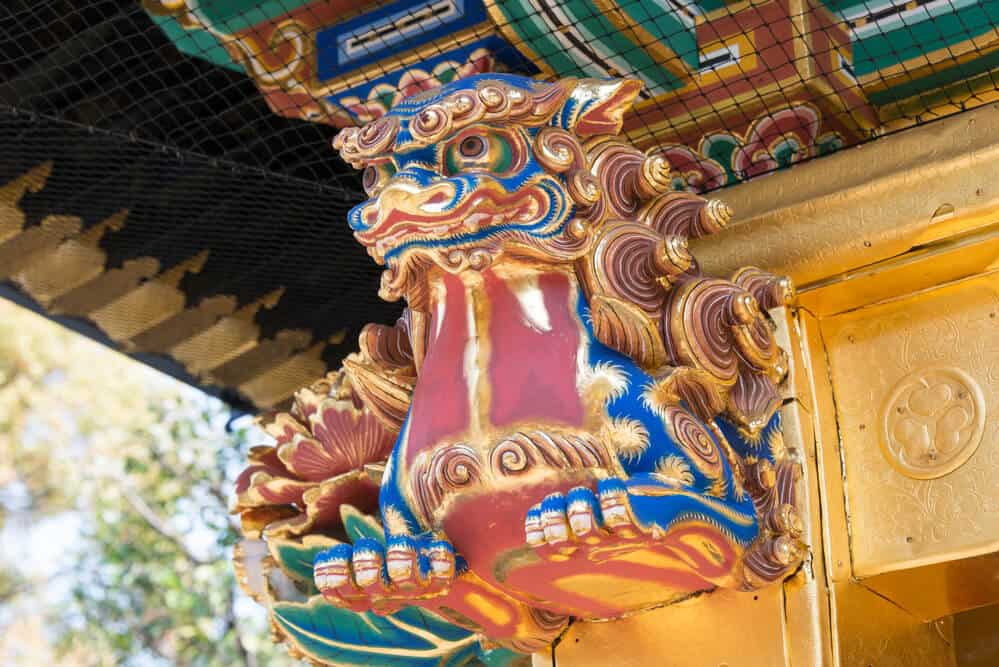 Toshogu Shrine Karamon Dragon