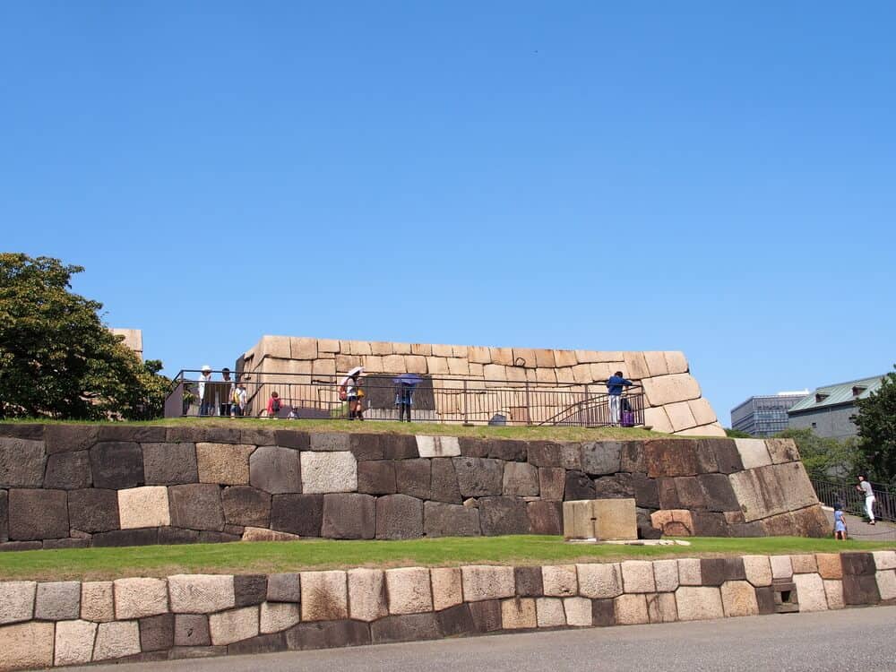 Imperial Palace Tokyo Castle Tower Ruins