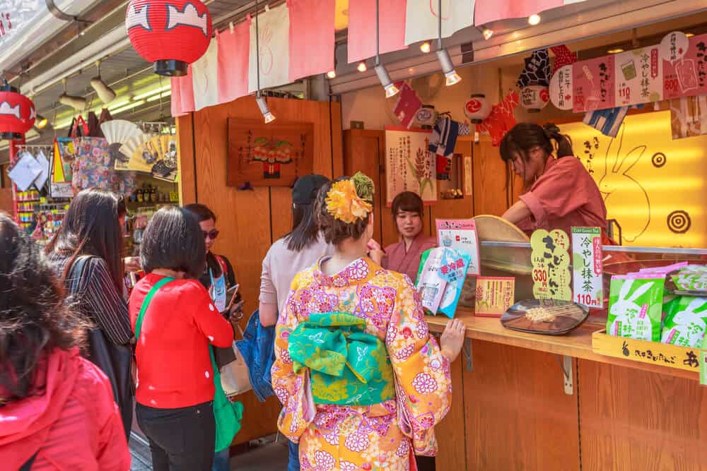 Sensoji Kibidango Japanese Food
