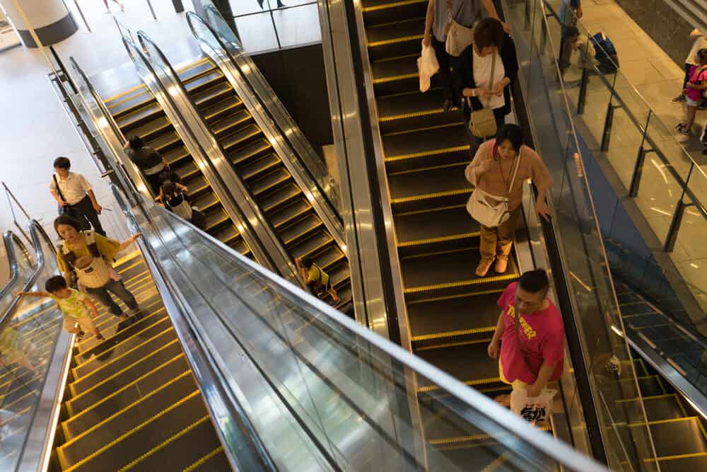 Solamachi Floors Escalator
