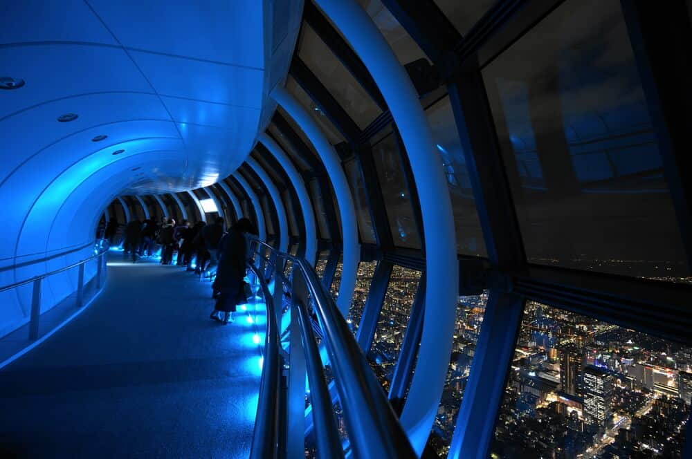Tokyo SkyTree Observation Tembo Deck at Night
