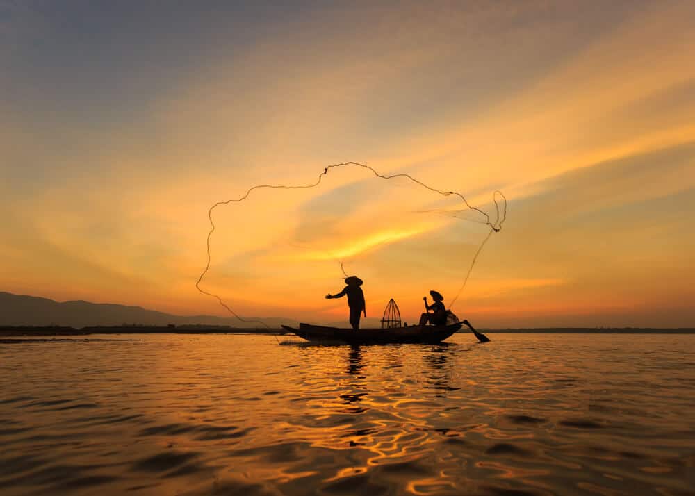 Two Fishermen Net