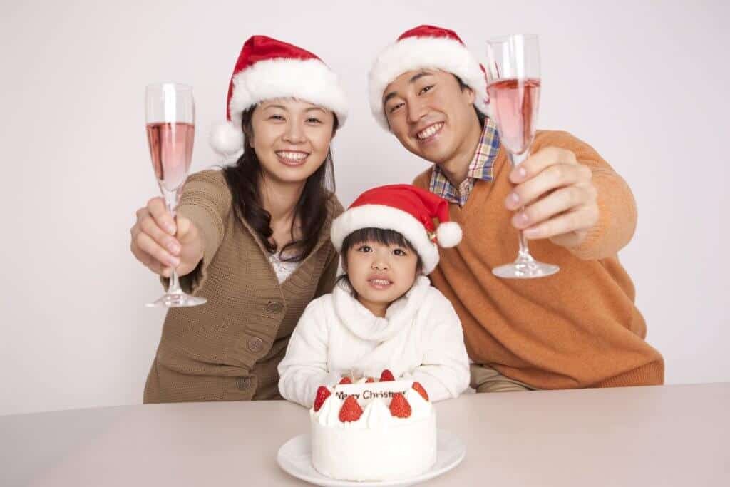Christmas in Japan Christmas Cake Family