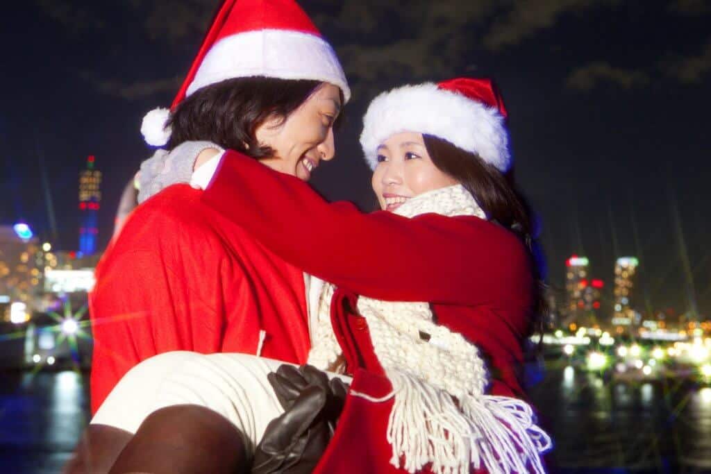 Christmas in Japan Couple Date