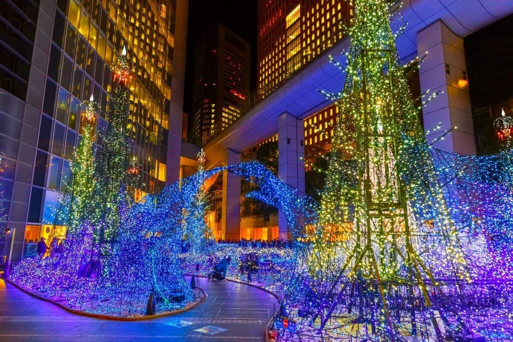 Christmas in Japan Odaiba Ilumination