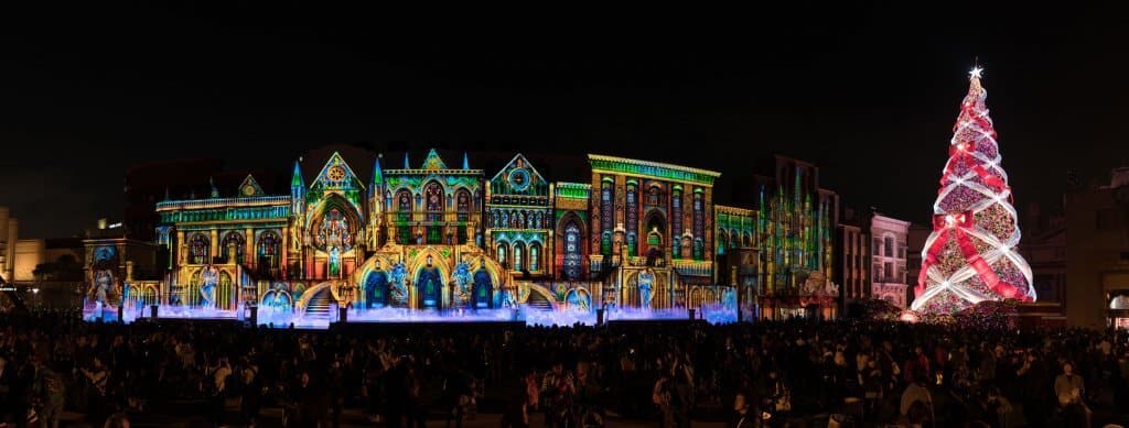 Christmas in Japan Universal Studios Japan