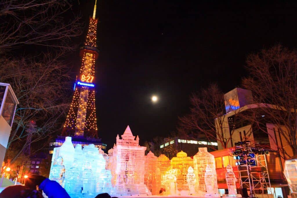 Sapporo Snow Festival Ice Sculpture