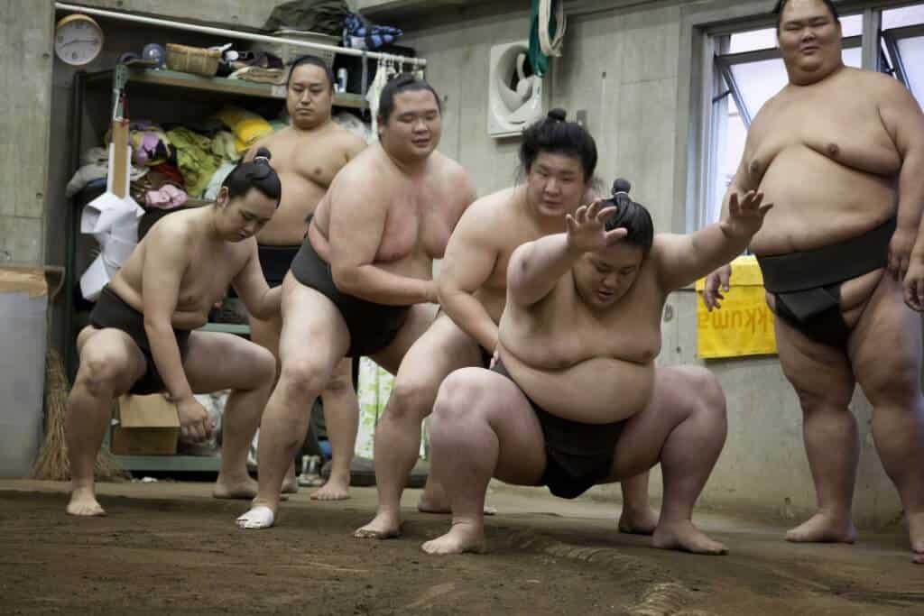 Sumo in Tokyo Group Practice