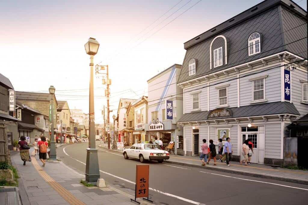 Travel to Hokkaido Otaru Sakaimachi Street