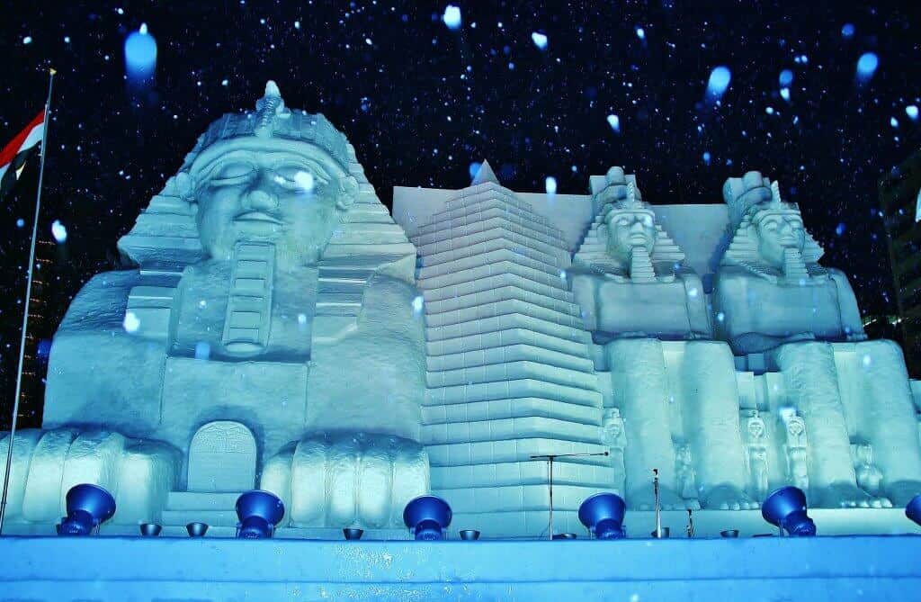 Travel to Hokkaido Snow Festival