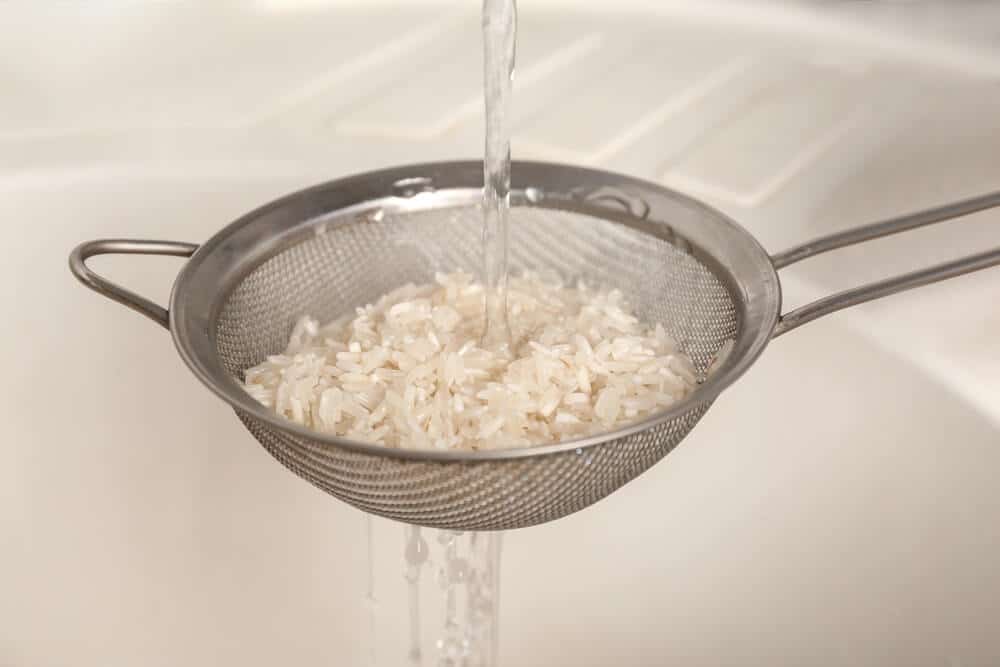 How to Cook Japanese Rice Washing Strainer
