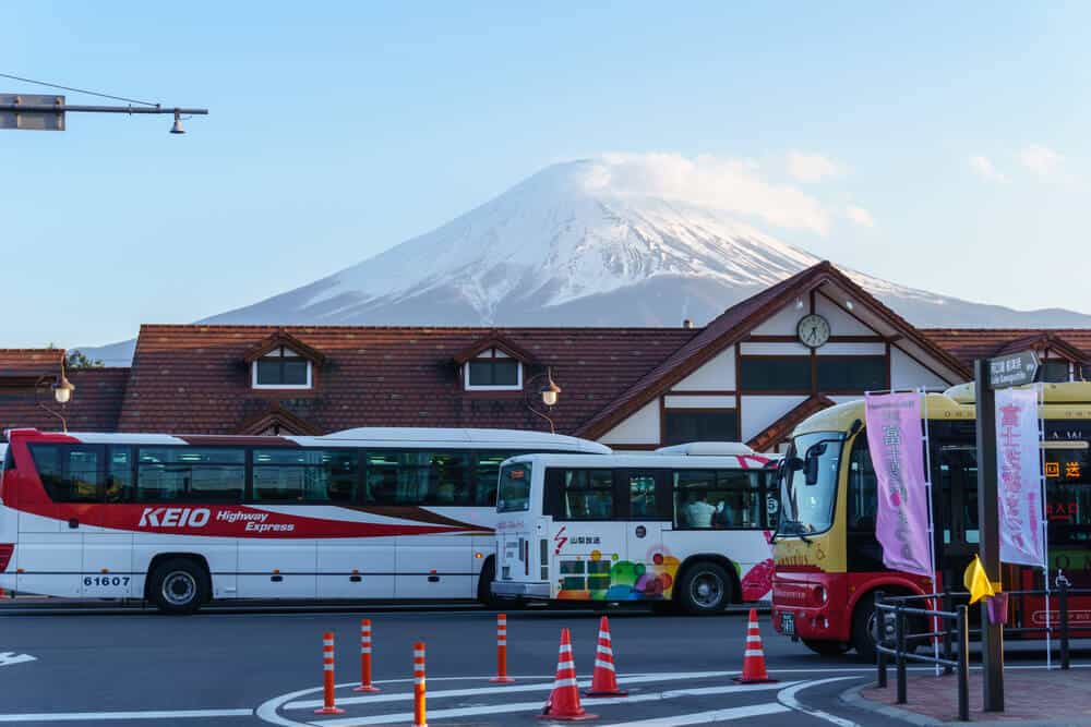 Mt. Fuji Kawaguchiko Station Buses