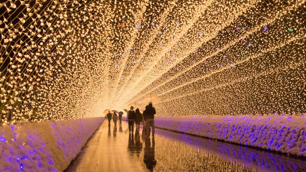 Nabana No Sato Tunnel of Lights