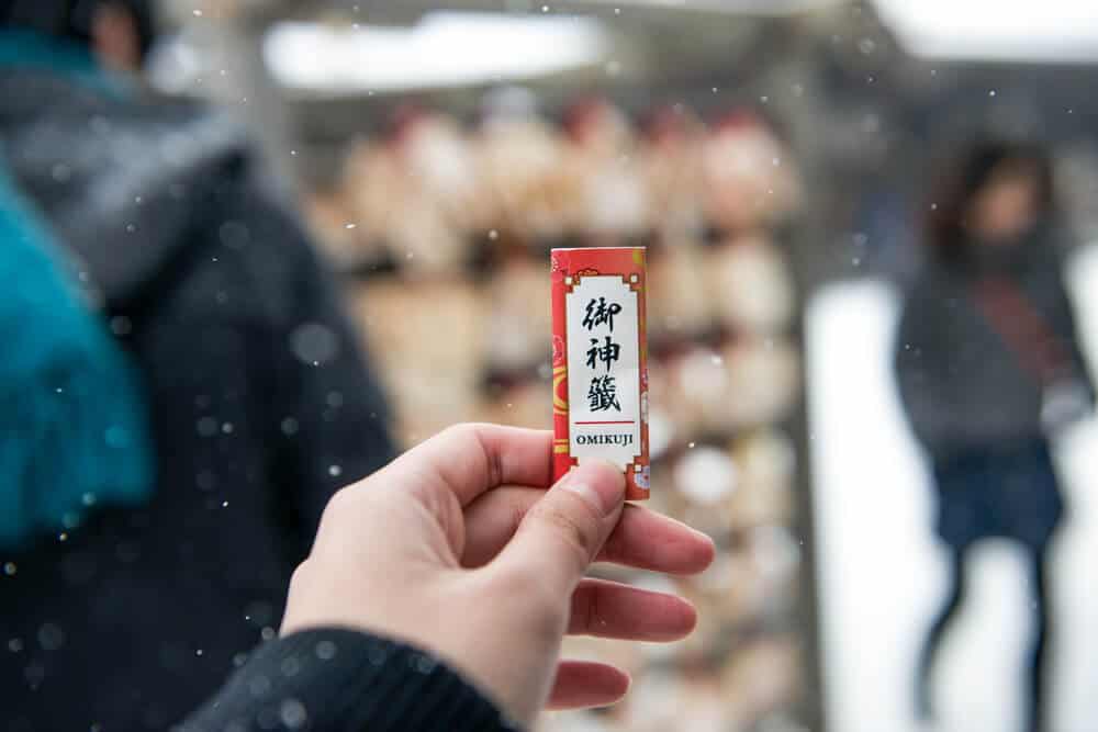 New Years in Japan Omikuji