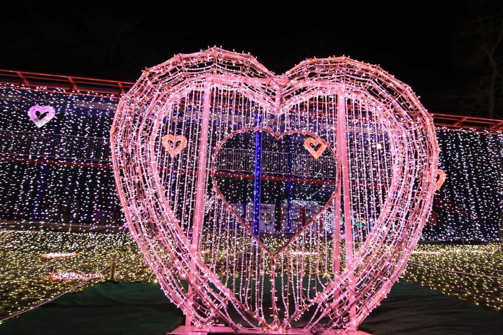 Sagamiko Illumination Japan Heart