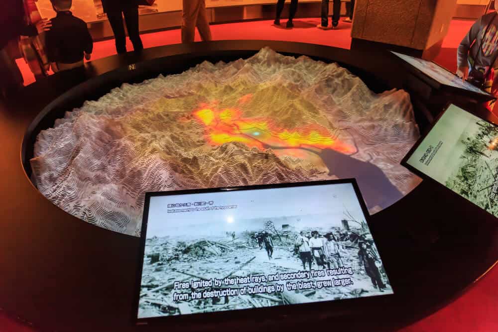 Nagasaki Atomic Bomb Museum Model