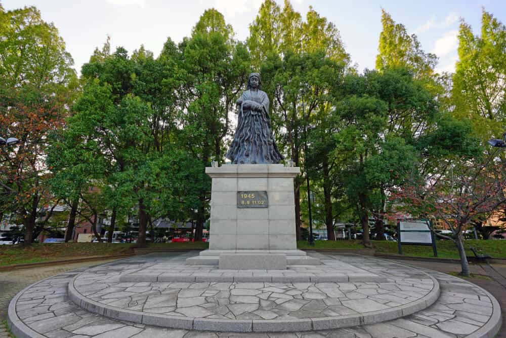 Nagasaki Peace Park Mother Statue