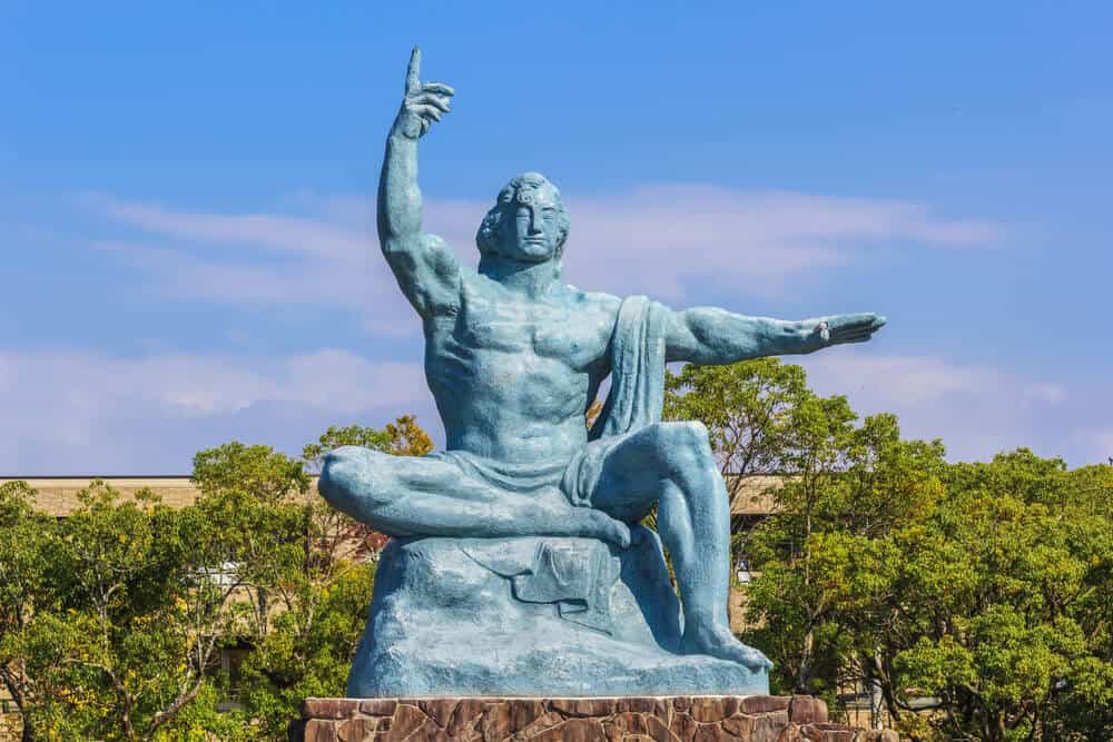 Nagasaki Peace Park Peace Statue