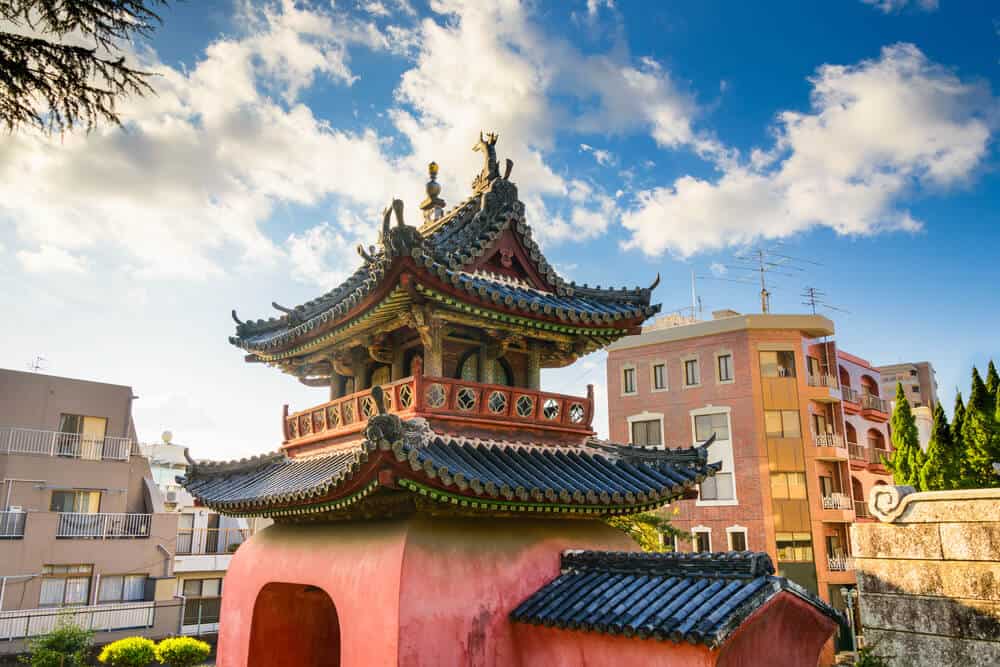 Sofuku-ji Temple City Background