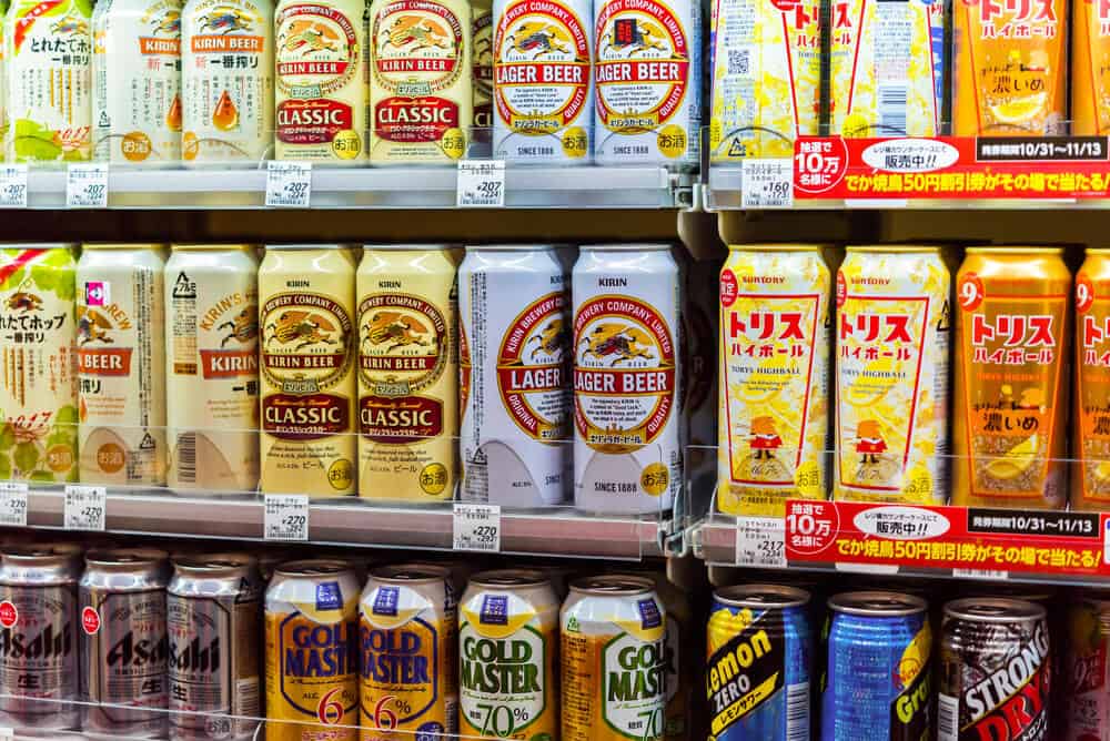 Drinking-in-Japan-Beer-Selection