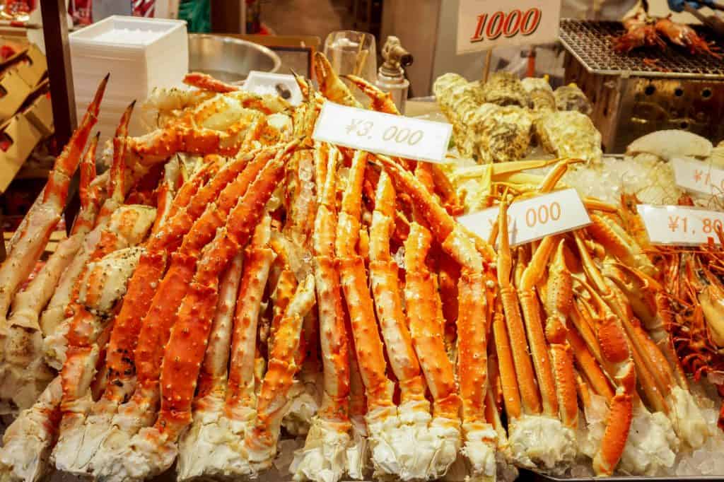 Kuromon Osaka Crab