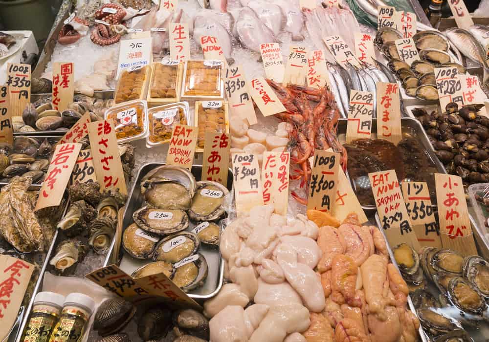 Nishiki Market Fresh Seafood