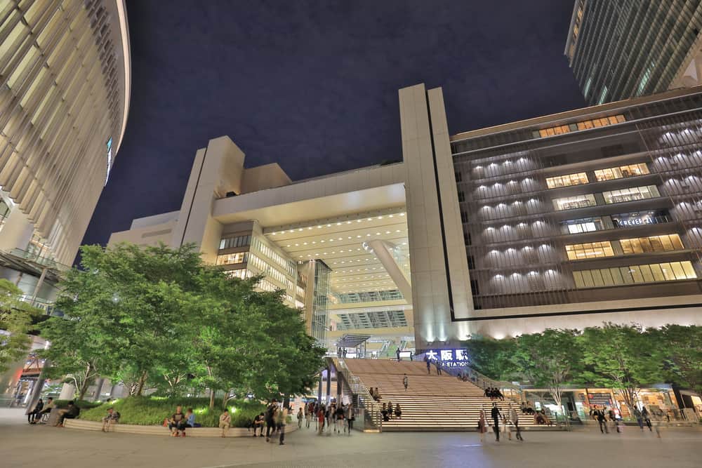 Outside of Osaka Station