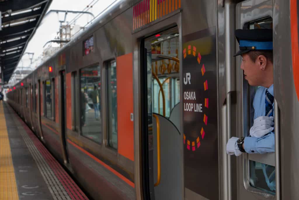 JR Osaka Loop Line Train